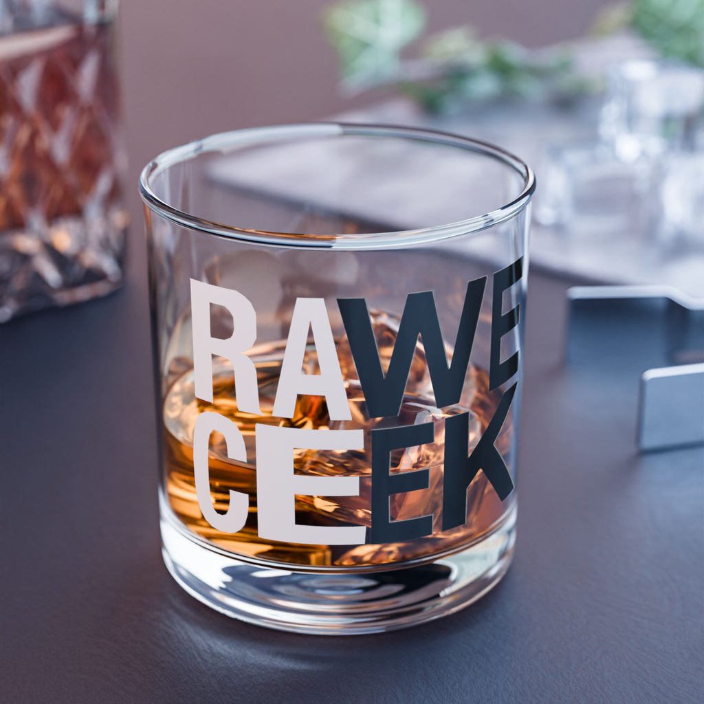RaWe CeEk (Race Week) Rocks Glass