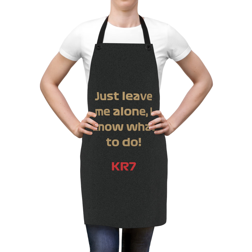 Kimi Raikkonen "I know what to do!" - Apron