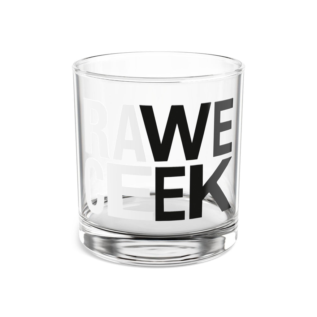 RaWe CeEk (Race Week) Rocks Glass