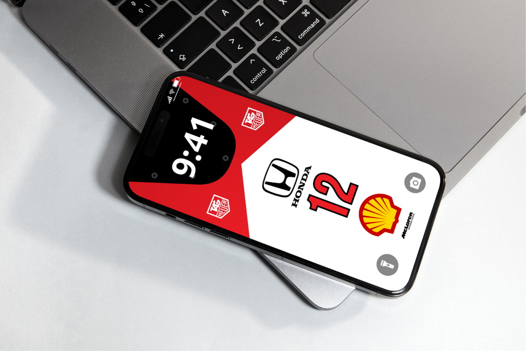 McLaren MP4/4 Wallpaper Set – Desktop & Mobile